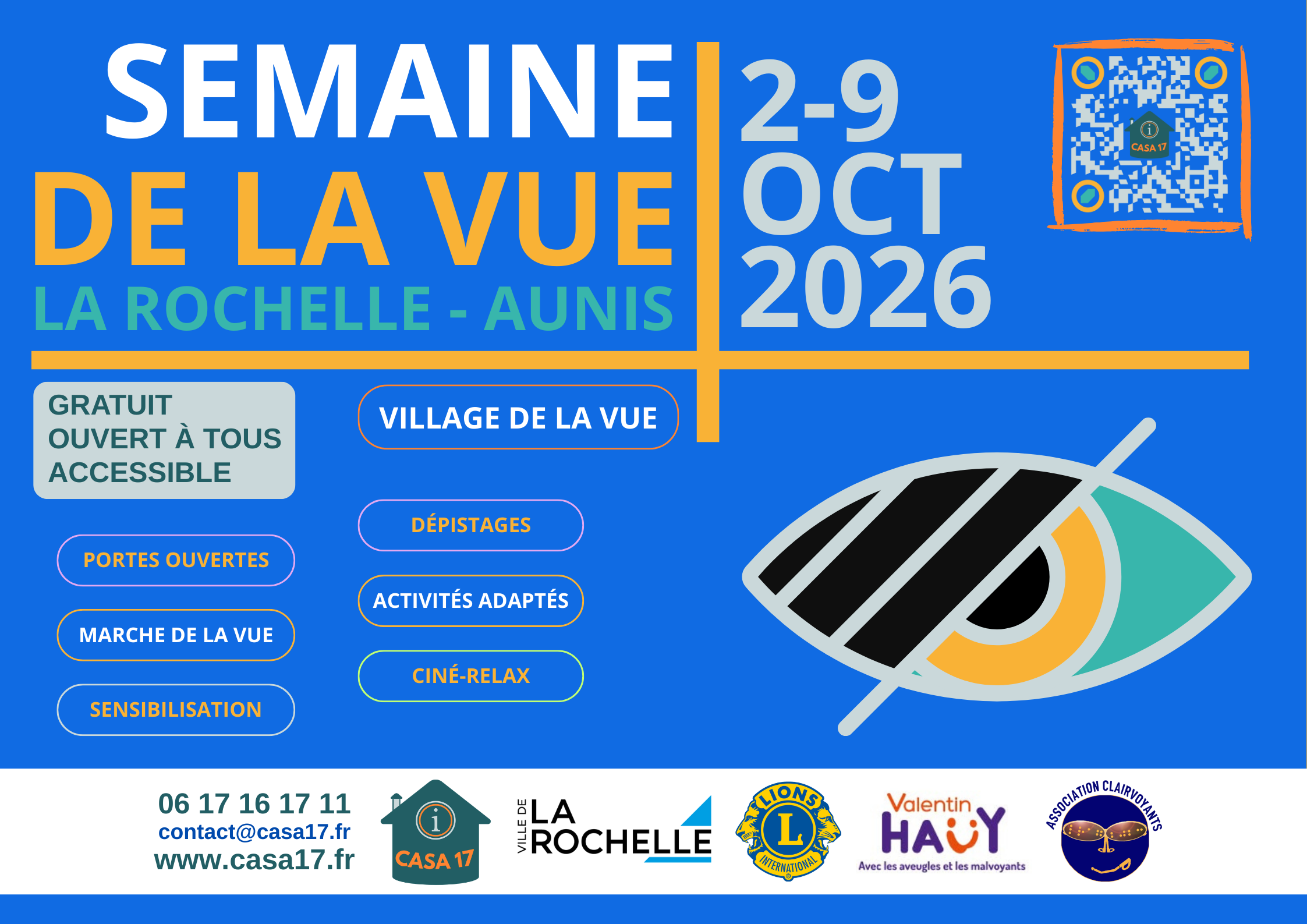 Affiche Semaine de la Vue