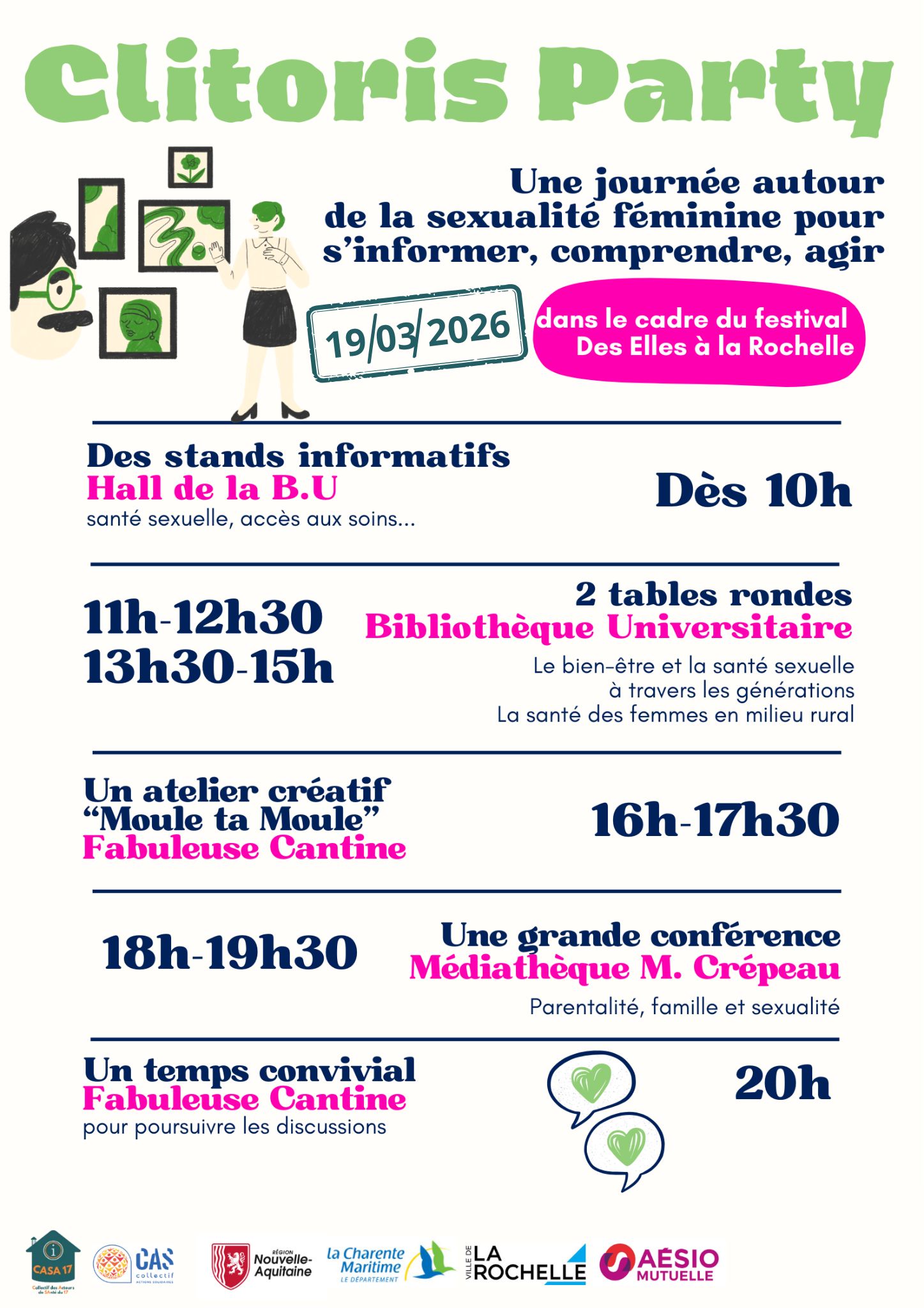 Affiche de l'événement Clitoris Party