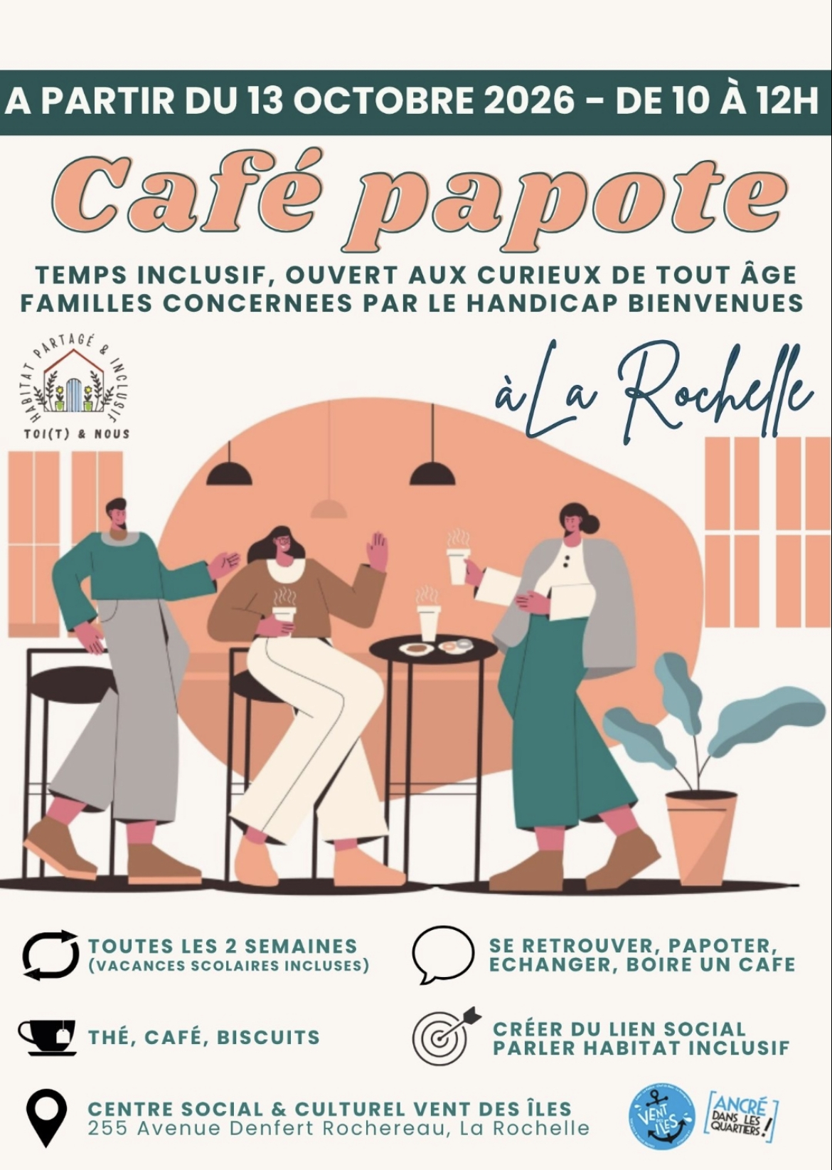 Affiche de l'événement Café Papote