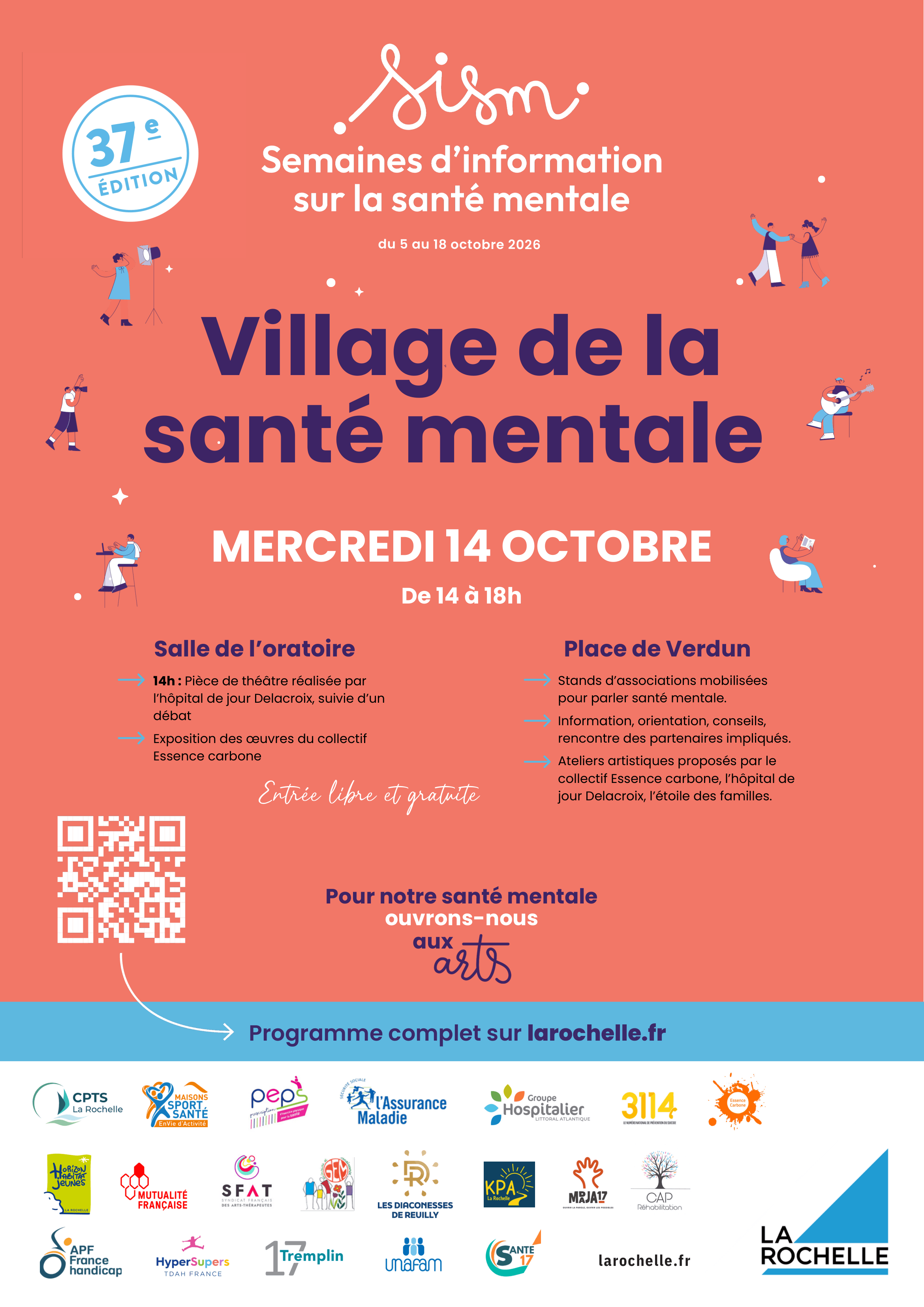 Affiche de l'événement Village Santé Mentale